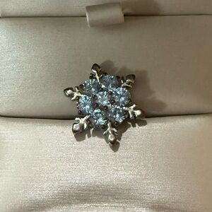 Silver Snowflake charm